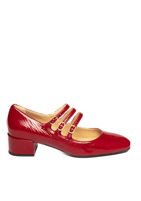 Red patent leather décolleté FRANCO RUSSO | 1103NAPLAK-ROSSO